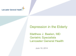 Depression in the Elderly