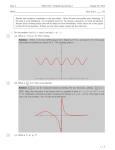 Quiz 1 Math 1310 - Engineering Calculus I August 29, 2014 Name: