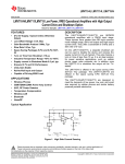 LMV710/711/715 Low Pwr, RRIO Op Amp w