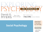 Social Psychology - CCRI Faculty Web