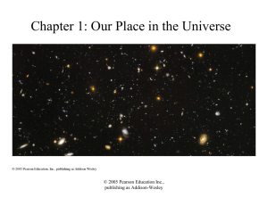 Chapter 1: Our Place in the Universe