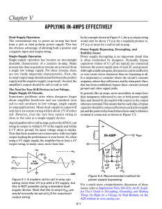 In the example shown in Figure 5-1, the p-p output... The  conventional  way  to  power ...