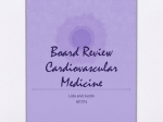 Board Review Cardiovascular Medicine