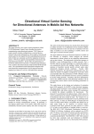 Directional Virtual Carrier Sensing for Directional Antennas in