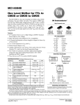 Hex Level Shifter for TTL to CMOS or CMOS to CMOS