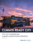 City of Thunder Bay Climate Adaptation Strategy - Climate