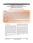 A Buck-Boost AC-AC Converter Topology Eliminating