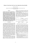 Design of a Three-Phase Unity Power Factor Single-Stage