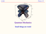 Quantum Mechanics - UCSD Department of Physics
