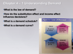 Understanding Demand
