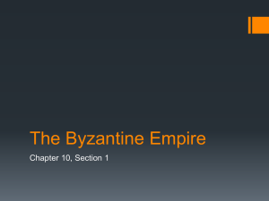 The Byzantine Empire