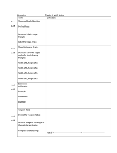 Ch 4 Math notes - Solon City Schools