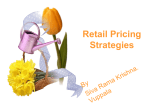 Retail Pricing Strategies