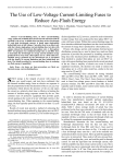 The Use of Low-Voltage Current-Limiting Fuses to Reduce Arc-Flash Energy Kenneth Borgwald