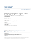 Parallel-Connected Solar PV System to Address Partial and Rapidly