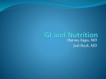 A 4 mo old boy with *short gut* from extensive small bowel resection