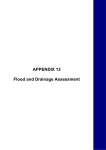 APPENDIX 13 Flood and Drainage Assessment