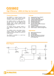 GS5802 - Globaltech Semiconductor