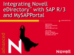 Novell & SAP Integration