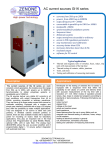 AC current sources GI1K series