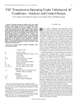 VSC Transmission Operating Under Unbalanced AC