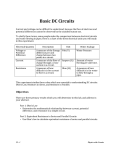 Basic DC Circuits - Ryerson Department of Physics