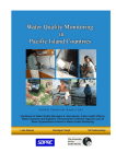 Water Quality Monitoring in Pacific Island Countries