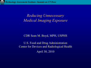 Reducing Unnecessary Medical Imaging Exposure