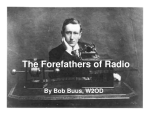 The Forefathers of Radio