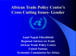 African Trade Policy Centre`s Cross Cutting Issues