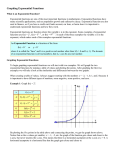 Graphing Exponential Functions