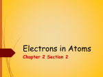 Electrons in Atoms