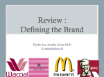 Review : Defining the Brand