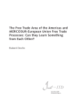 The Free Trade Area of the Americas and