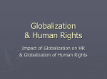Globalization & Human Rights