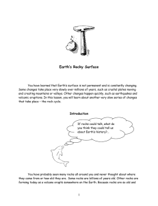 Lesson 8: The Rock Cycle