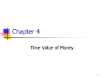 Time Value of Money