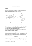 Operational Amplifiers