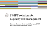 Use SWIFT solutions to reduce your liquidity risk