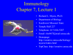 Immunology
