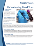 Understanding Blood Tests