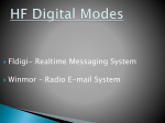 HF Digital Modes