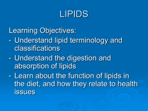 LIPIDS