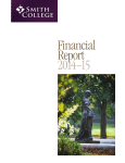 Financial Report 2014--15