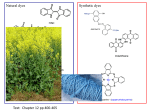 Lecture on Dyes and Fibers