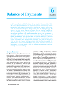 6 Balance of Payments I CHAPTER