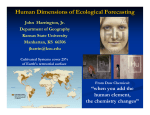 Human Dimensions of Ecological Forecasting