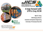 A leap forward with UTK's Cray XC30