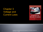 Chapter 3 Voltage and Current Laws