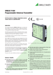 SINEAX V 604 Programmable Universal